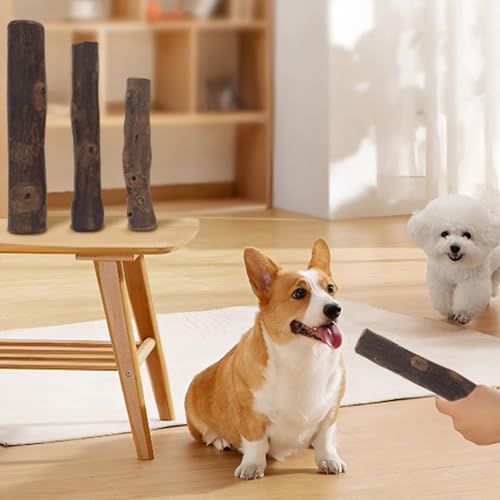 ZEPFJHE Hundefreundlicher Holz-Kaustab, Textur, Zahnspielzeug für Zahnreinigung, Stressabbau, Kauunterhaltung, kleine und große Rassen ZEPFJHE Hundefreundlicher Holz-Kaustab, Textur, Zahnspielzeug für Zahnreinigung, Stressabbau, Kauunterhaltung, kleine und große Rassen von ZEPFJHE