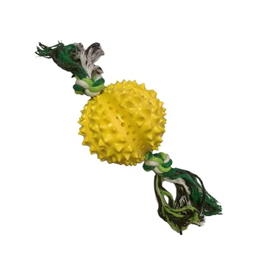 ZEPFJHE Pet Chew Durian Ball Safe Slow Feeders For Slow Feeding And Hygienes Outdoor Training Walking Dog Chewing Toy Health Pet Chew Toy von ZEPFJHE
