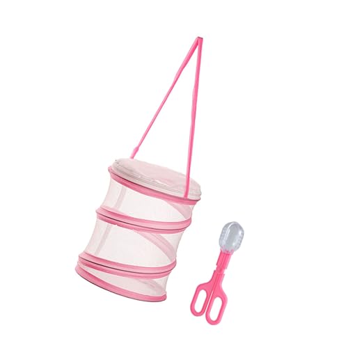 ZEPFJHE Schmetterlingskäfig-Klemmen-Set für den Außenbereich, für Erkundungen, für Camping, Futterstation von ZEPFJHE