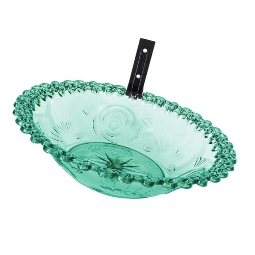 ZEPFJHE Vogelbad Für Outdoor Für Papageien Und Wellenstoffen Verwenden Vogelhäuschen Sittiche Cockatiels Canaries Bath Garden Deck Dekore von ZEPFJHE