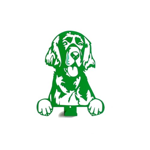 ZOIMANIA – Hundeleine aus lackiertem Stahl – Personalisiertes Design mit der Rasse Ihres Hundes (Setter, 1) von ZEROINOX
