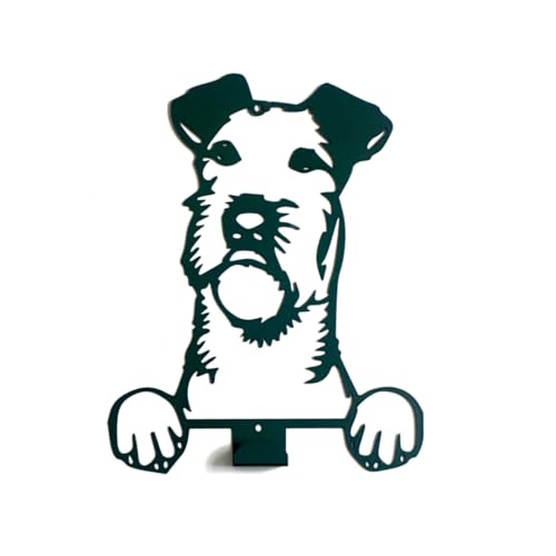 ZOIMANIA – Hundeleine aus lackiertem Stahl – personalisiertes Design mit der Rasse Ihres Hundes (Airedale Terrier, 1) von ZEROINOX