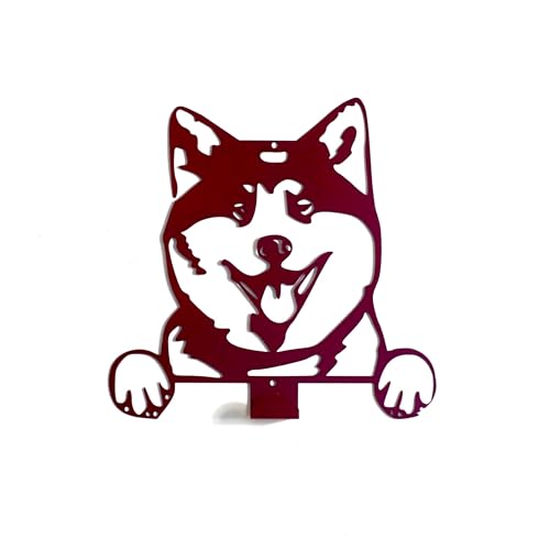 ZOIMANIA – Hundeleine aus lackiertem Stahl – personalisiertes Design mit der Rasse Ihres Hundes (Akita, 1) von ZEROINOX