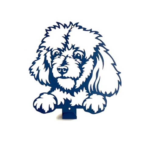 ZOIMANIA – Hundeleine aus lackiertem Stahl – personalisiertes Design mit der Rasse Ihres Hundes (Barbolo 2, 1) von ZEROINOX