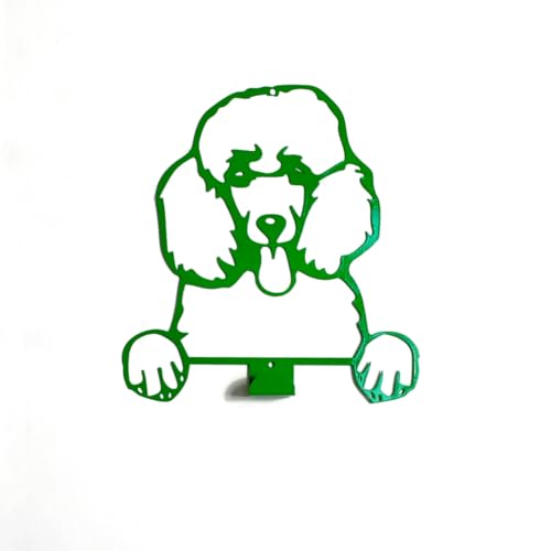ZOIMANIA – Hundeleine aus lackiertem Stahl – personalisiertes Design mit der Rasse Ihres Hundes (Barbone 1, 1) von ZEROINOX