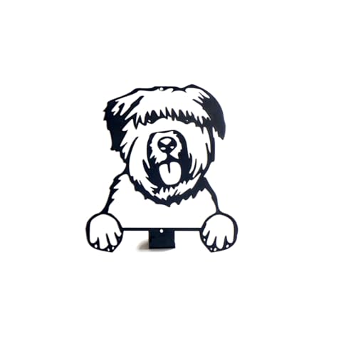 ZOIMANIA – Hundeleine aus lackiertem Stahl – personalisiertes Design mit der Rasse Ihres Hundes (Beardead Collie, 1) von ZEROINOX