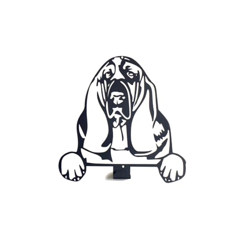 ZOIMANIA – Hundeleine aus lackiertem Stahl – personalisiertes Design mit der Rasse Ihres Hundes (Bloodhound, 1) von ZEROINOX