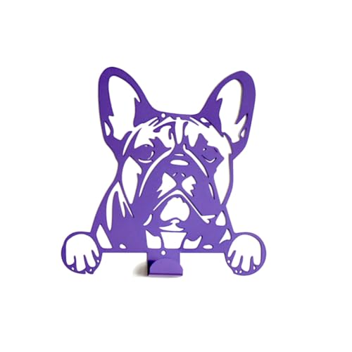 ZOIMANIA – Hundeleine aus lackiertem Stahl – personalisiertes Design mit der Rasse Ihres Hundes (Bulldogge, 1) von ZEROINOX