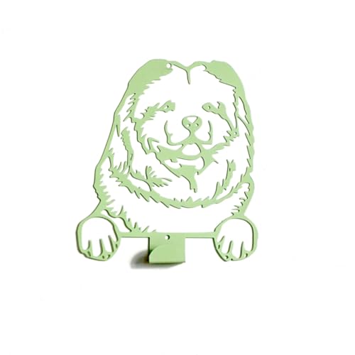 ZOIMANIA – Hundeleine aus lackiertem Stahl – personalisiertes Design mit der Rasse Ihres Hundes (Chow Chow, 1) von ZEROINOX
