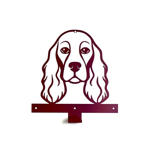 ZOIMANIA – Hundeleine aus lackiertem Stahl – personalisiertes Design mit der Rasse Ihres Hundes (Cocker Spaniel, 1) von ZEROINOX