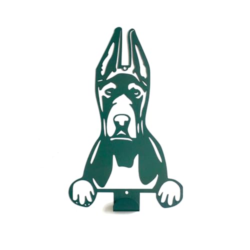 ZOIMANIA – Hundeleine aus lackiertem Stahl – personalisiertes Design mit der Rasse Ihres Hundes (Dobermann 2, 1) von ZEROINOX