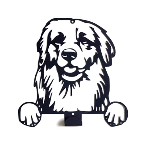 ZOIMANIA – Hundeleine aus lackiertem Stahl – personalisiertes Design mit der Rasse Ihres Hundes (Golden Retriver 1, 1) von ZEROINOX