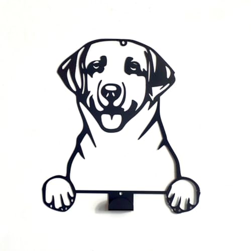 ZOIMANIA – Hundeleine aus lackiertem Stahl – personalisiertes Design mit der Rasse Ihres Hundes (Labrador, 1) von ZEROINOX