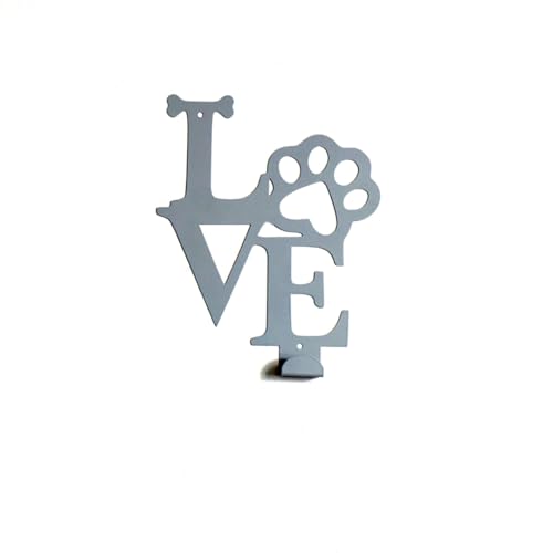 ZOIMANIA – Hundeleine aus lackiertem Stahl – personalisiertes Design mit der Rasse Ihres Hundes (Love 2, 1) von ZEROINOX