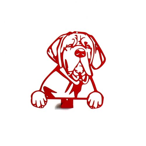 ZOIMANIA – Hundeleine aus lackiertem Stahl – personalisiertes Design mit der Rasse Ihres Hundes (Neapolitanischer Mastiff, 1) von ZEROINOX