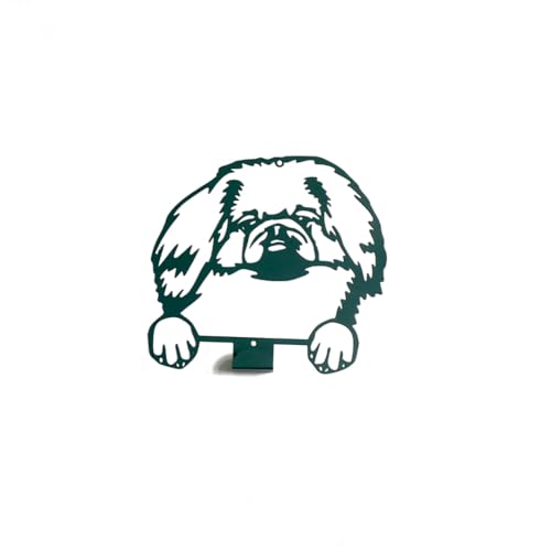 ZOIMANIA – Hundeleine aus lackiertem Stahl – personalisiertes Design mit der Rasse Ihres Hundes (Pekingese, 1) von ZEROINOX