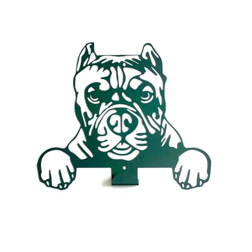 ZOIMANIA – Hundeleine aus lackiertem Stahl – personalisiertes Design mit der Rasse Ihres Hundes (Pit Bull, 1) von ZEROINOX