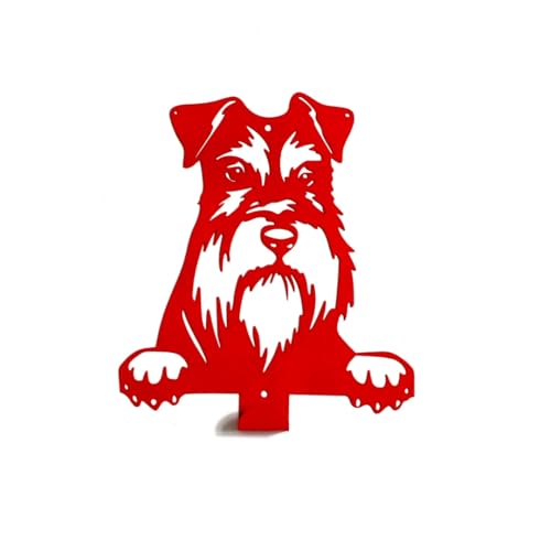 ZOIMANIA – Hundeleine aus lackiertem Stahl – personalisiertes Design mit der Rasse Ihres Hundes (Schnauzer, 1) von ZEROINOX
