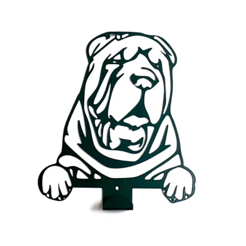 ZOIMANIA – Hundeleine aus lackiertem Stahl – personalisiertes Design mit der Rasse Ihres Hundes (Shar Pei, 1) von ZEROINOX
