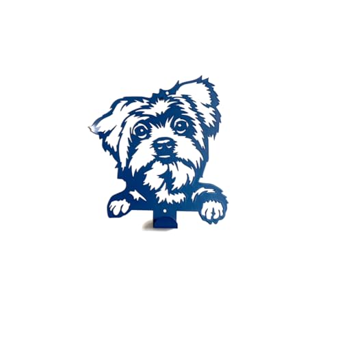 ZOIMANIA – Hundeleine aus lackiertem Stahl – personalisiertes Design mit der Rasse Ihres Hundes (Yorkshire, 1) von ZEROINOX