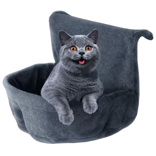 ZESLIV Hängebett für Katzen Heizungen Plüschstoffe, Heizkörperbett für Katzen Bequem Katzenbett, Katzen Kuschelsack Hängematte für Heizungen, Dunkelgrau ZESLIV Hängebett für Katzen Heizungen Plüschstoffe, Heizkörperbett für Katzen Bequem Katzenbett, Katzen Kuschelsack Hängematte für Heizungen, Dunkelgrau von ZESLIV