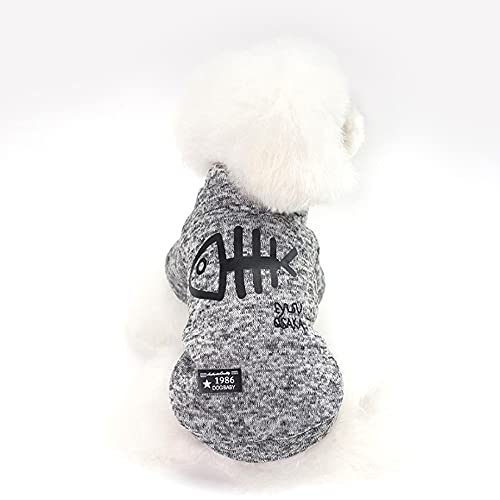 ZESLIV Haustier Kleidung Hunde Warmer Mantel Baumwoll für Welpen Small Medium Large Dog von ZESLIV