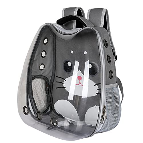 ZESLIV Haustier Raumtasche Breathable tragbare Katzen und Hunde Schultern transparente für Outdoor Camping Urlaubsreisen von ZESLIV