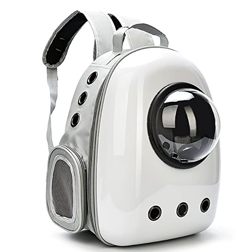 ZESLIV Haustier Raumtasche transparente Breathable tragbare Schultern Katzen und Hunde Rucksack Heimtierbedarf geeignet Hohe Kapazität ZESLIV Haustier Raumtasche transparente Breathable tragbare Schultern Katzen und Hunde Rucksack Heimtierbedarf geeignet Hohe Kapazität von ZESLIV
