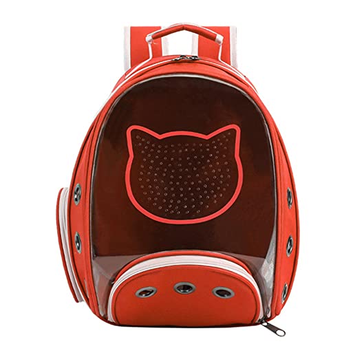 ZESLIV Haustier Raumtasche transparente Breathable tragbare Schultern Katzen und Hunde Rucksack Heimtierbedarf geeignet von ZESLIV