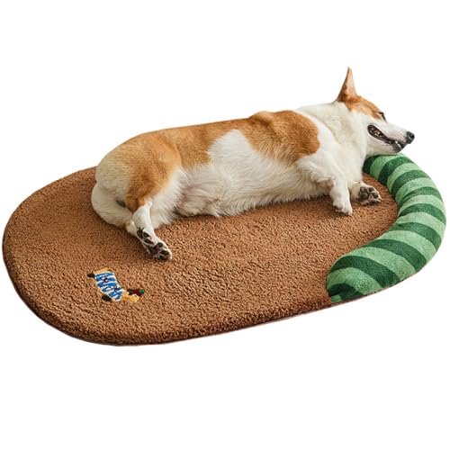 ZESLIV Hundematte Katzenmatte Weiche und warme, 60x45CM Haustier Flanell Decken, Hundebett Matte Schlafplatz für Hund Katzen, Braun ZESLIV Hundematte Katzenmatte Weiche und warme, 60x45CM Haustier Flanell Decken, Hundebett Matte Schlafplatz für Hund Katzen, Braun von ZESLIV