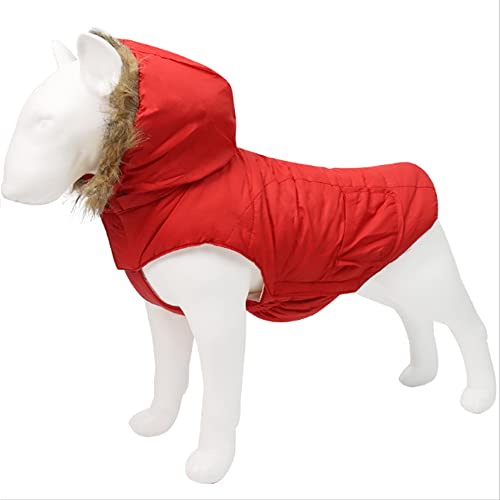 ZESLIV Hundewinterjacke Baumwollkleidung Winddicht Warme für kaltes Schneewetter Outdoor Windproof Haustierweste wintermante von ZESLIV