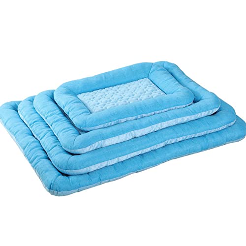 ZESLIV Schlafmatte Kühlmatte für Hunde Katzen Cooling Pad Bed Ice Silk Bed Pet Kühlmatte Haustier Hund Sommer von ZESLIV