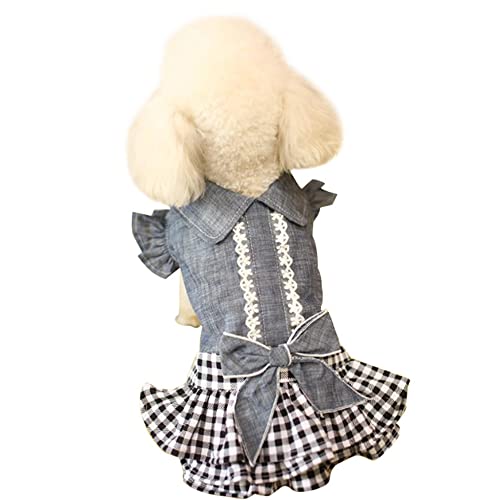 ZESLIV Stripe Cute Pet Rock Puppy Princess Rock Pet Sommerbekleidung Frühling und Sommer von ZESLIV