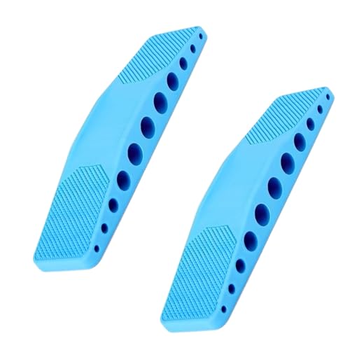 ZFFOZZ Set mit 2 Multifunktions-Haarbürsten für Tiere, 6-in-1 Funktion gegen Haaren, Reinigen, Massieren - Sicher für Alle Fellarten(Blue) von ZFFOZZ