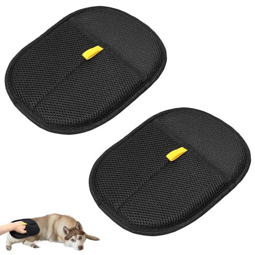 ZFRITP 2pcs Wiederverwendbar Tierhaarentferner Handschuh,Hair Remover Glove,Double Sided Grooming Glove,Doppelseitige Haustier-Pflegehandschuhe,Statische Haarentfernungshandschuhe ZFRITP 2pcs Wiederverwendbar Tierhaarentferner Handschuh,Hair Remover Glove,Double Sided Grooming Glove,Doppelseitige Haustier-Pflegehandschuhe,Statische Haarentfernungshandschuhe von ZFRITP