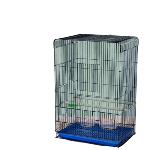 60 cm hoch, faltbar, großer Papagei, Beobachtung, Zucht, rostfreier Metalldraht, Haustier, Vogel, Kanarienvogel, Käfig, Nest, Dekoration mit Futterspender 60 cm hoch, faltbar, großer Papagei, Beobachtung, Zucht, rostfreier Metalldraht, Haustier, Vogel, Kanarienvogel, Käfig, Nest, Dekoration mit Futterspender von ZGCrumphant