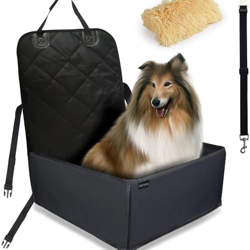 ZGFHLI Hunde-Autositz Für Kleine/Mittlere Hunde,wasserdichte Waschbarer Rutschfester Auto Hundesitz Reisebett Hundetransport Vordersitz Tragbar Auto Hundebett Mit Lagerung Tasche,Schwarz ZGFHLI Hunde-Autositz Für Kleine/Mittlere Hunde,wasserdichte Waschbarer Rutschfester Auto Hundesitz Reisebett Hundetransport Vordersitz Tragbar Auto Hundebett Mit Lagerung Tasche,Schwarz von ZGFHLI