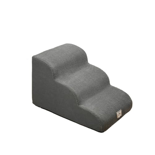 ZGFHLI Hundetreppe Auto 3 Stufen,Wasserdicht Hundetreppe Für Kleine Hunde,Waschbarer Bezug Mit Reißverschluss,rutschfeste Hunderampe Aus Schwamm,Tragbar Katzentreppe,Haustiertreppe 35Cm Hoch,Grau ZGFHLI Hundetreppe Auto 3 Stufen,Wasserdicht Hundetreppe Für Kleine Hunde,Waschbarer Bezug Mit Reißverschluss,rutschfeste Hunderampe Aus Schwamm,Tragbar Katzentreppe,Haustiertreppe 35Cm Hoch,Grau von ZGFHLI