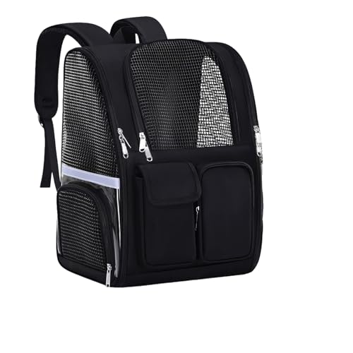 ZGFHLI Tragbare Und Faltbare Katzentasche,Katzenrucksack Große Katzen,Haustiertrage Mit Belüftetem Design,Atmungsaktive Und Leichte Hundetasche, Wasserdichtes Oxford-Tuch Mit Viel Platz,Schwarz ZGFHLI Tragbare Und Faltbare Katzentasche,Katzenrucksack Große Katzen,Haustiertrage Mit Belüftetem Design,Atmungsaktive Und Leichte Hundetasche, Wasserdichtes Oxford-Tuch Mit Viel Platz,Schwarz von ZGFHLI