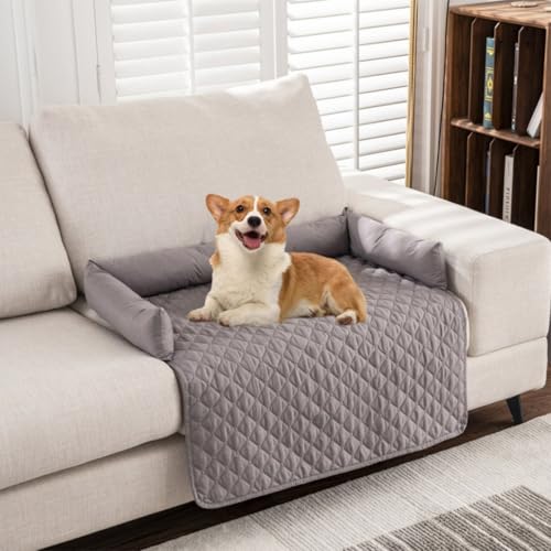 The Innovative Cooling Mat for Dogs Cooling Mat Dog Reversible cooling Fabric Mat for dogs and Cats Machine Washable Self-cooling Cool Bed Ideal for Home Travel(Light Gray,90x120cm/35.4x47.2in) von ZGWRYI