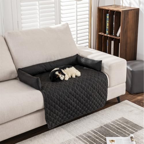 ZGWRYI The Innovative Cooling Mat for Dogs Cooling Mat Dog Made of Cooling Fabric Reversible Machine Washable Self-Cooling Pads for Dogs and Cats for Home Travel(Black,90x90cm/35.4x35.4in) von ZGWRYI