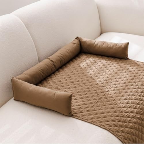 ZGWRYI The Innovative Cooling Mat for Dogs Cooling Mat Dog Made of Cooling Fabric Reversible Machine Washable Self-Cooling Pads for Dogs and Cats for Home Travel(Camel,90x120cm/35.4x47.2in) von ZGWRYI