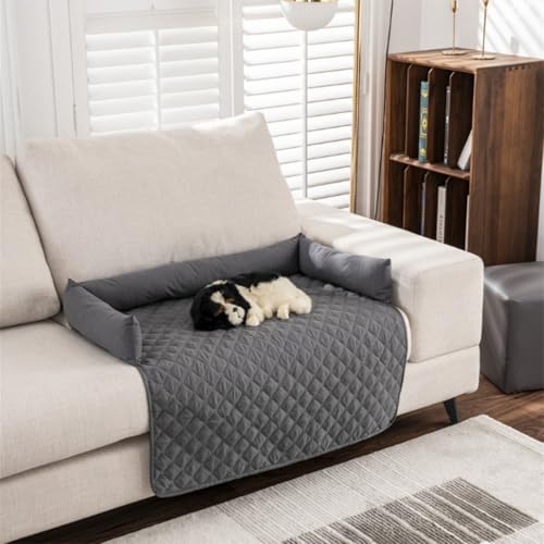 ZGWRYI The Innovative Cooling Mat for Dogs Cooling Mat Dog Made of Cooling Fabric Reversible Machine Washable Self-Cooling Pads for Dogs and Cats for Home Travel(Dark Gray,90x135cm/35.4x53.1in) von ZGWRYI