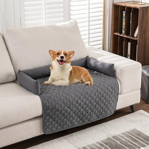 ZGWRYI The Innovative Cooling Mat for Dogs Cooling Mat Dog Reversible Cooling Fabric Mat for Dogs and Cats Machine Washable Self-Cooling Cool Bed Ideal for Home Travel(Dark Gray,90x135cm/35.4x53.1in) von ZGWRYI
