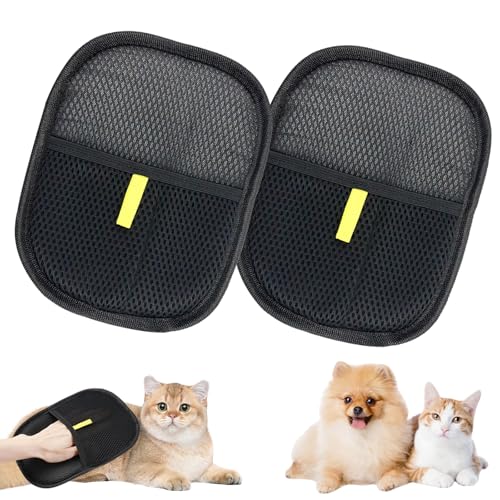 ZHAO GE 2 Stück Fell Magnet Handschuh, Doppelseitige Antistatische Fell Magnet, Multifunktionale Fell Magnet Katzenhaare Handschuhe zum Waschen, Enthaaren und Pflegen ZHAO GE 2 Stück Fell Magnet Handschuh, Doppelseitige Antistatische Fell Magnet, Multifunktionale Fell Magnet Katzenhaare Handschuhe zum Waschen, Enthaaren und Pflegen von ZHAO GE