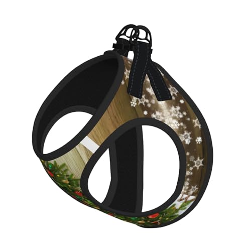 L Leash Hundegeschirr, kleine Größe, Aufschrift "Merry Christmas", reflektierend, für Outdoor und Spaziergänge mit dem Hund L Leash Hundegeschirr, kleine Größe, Aufschrift "Merry Christmas", reflektierend, für Outdoor und Spaziergänge mit dem Hund von ZHAOUR