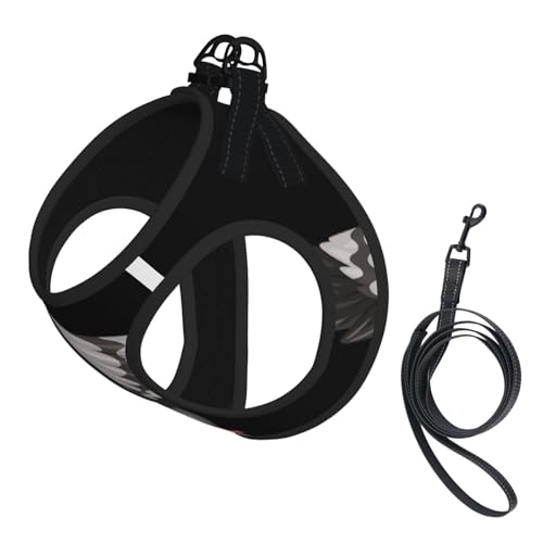 L Leash Hundegeschirr, kleine Größe, Cartoon-Taubenmuster, Haustier-Leinen-Set, reflektierend, für Outdoor und Spaziergänge mit dem Hund L Leash Hundegeschirr, kleine Größe, Cartoon-Taubenmuster, Haustier-Leinen-Set, reflektierend, für Outdoor und Spaziergänge mit dem Hund von ZHAOUR