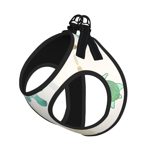 L Leash Hundegeschirr, kleine Größe, Schildkröten-Aufdruck, reflektierend, für Outdoor und Spaziergänge mit dem Hund L Leash Hundegeschirr, kleine Größe, Schildkröten-Aufdruck, reflektierend, für Outdoor und Spaziergänge mit dem Hund von ZHAOUR