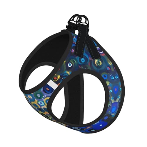 L Leash Hundegeschirr, kleine Größe, farbiger Maldruck, Haustier-Leinen-Set, reflektierend, für Outdoor und Spaziergänge mit dem Hund L Leash Hundegeschirr, kleine Größe, farbiger Maldruck, Haustier-Leinen-Set, reflektierend, für Outdoor und Spaziergänge mit dem Hund von ZHAOUR