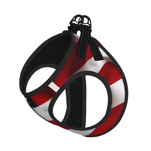 L Leash Hundegeschirr, kleine Größe, mit amerikanischer Flagge, reflektierend, für Outdoor und Spaziergänge mit dem Hund L Leash Hundegeschirr, kleine Größe, mit amerikanischer Flagge, reflektierend, für Outdoor und Spaziergänge mit dem Hund von ZHAOUR